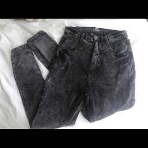 Anthropologie Velvet Pants
